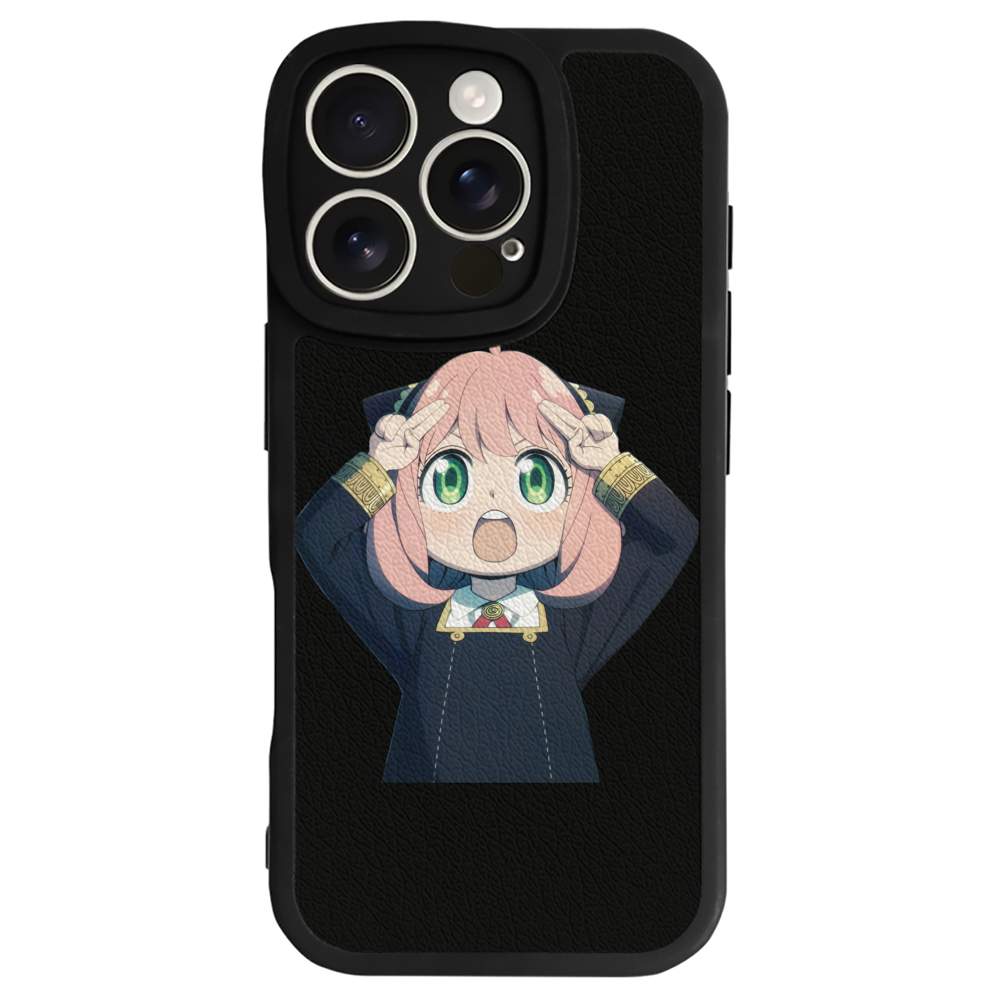 （画像用） SPY×FAMILY间谍家家酒 【iPhone 16シリーズ対応】シリコンスマホケース（レザー調） 材質：シリコン